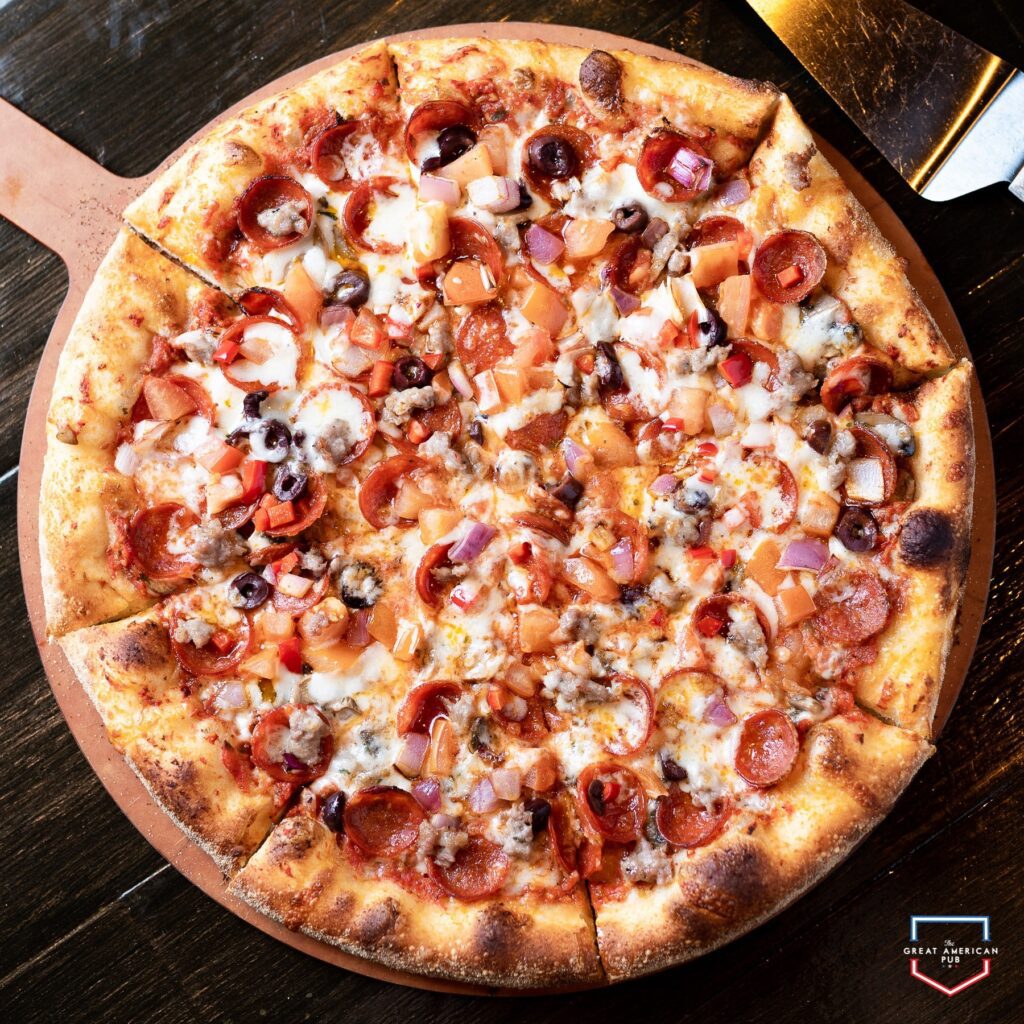 The Great American Pubs in Summerlin, pizza